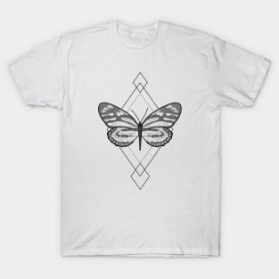 Geometric Butterfly T-Shirt